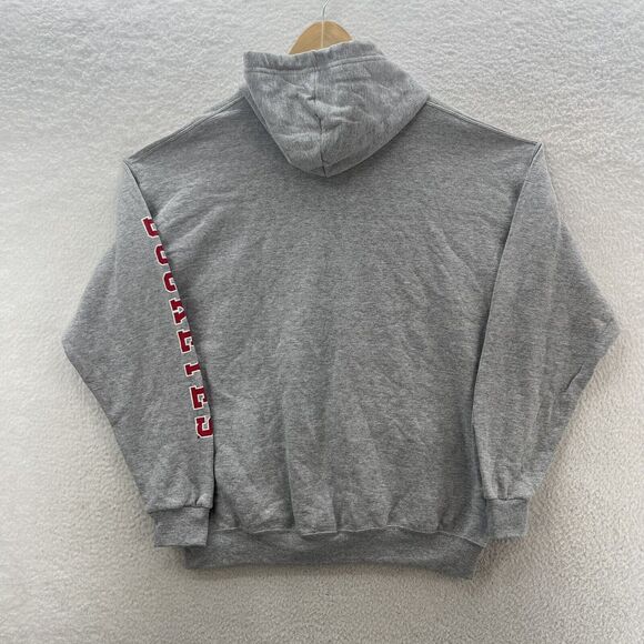 Ohio State Buckeyes NCAA Football Foundation Hoodie Sweatshirt Men's XL Gray Red - Picture 7 of 11